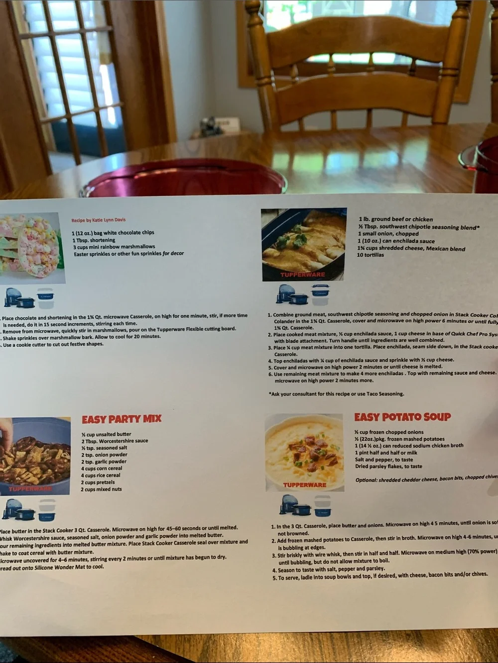 Tupperware Microwave Stack Cooker Set with Recipes - Picture 16 of 16